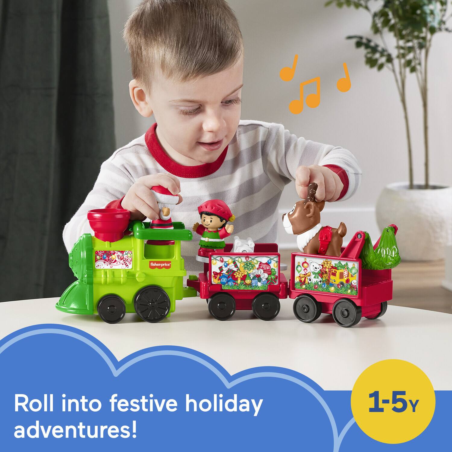 Roll into festive holiday adventures!  
1-5Y