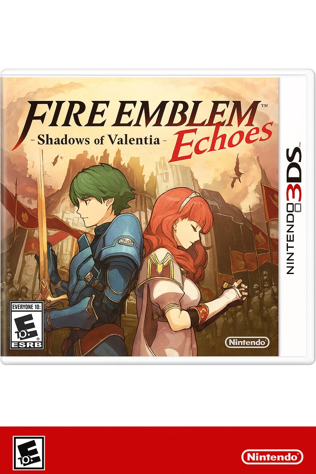 FIRE EMBLEM - Shadows of Valentia - Echoes  
Nintendo 3DS  
EVERYONE 10: ESRB  
Nintendo