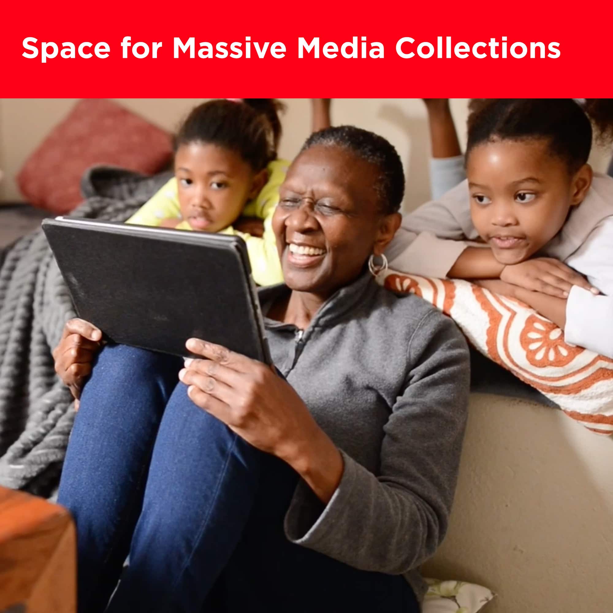 Space for Massive Media Collections