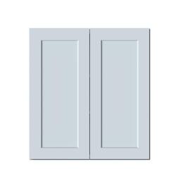 Boyel Living - 33in.W x12in.D x36in.H WALL CABINET Fully assembled Cabinet With Two HDF Doors - Gray