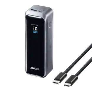 Anker Prime Power Bank, 26,250mAh 3 Port Portable Charger with Anker Prime Power Bank, 26,250mAh 3 Port Portable Charger with