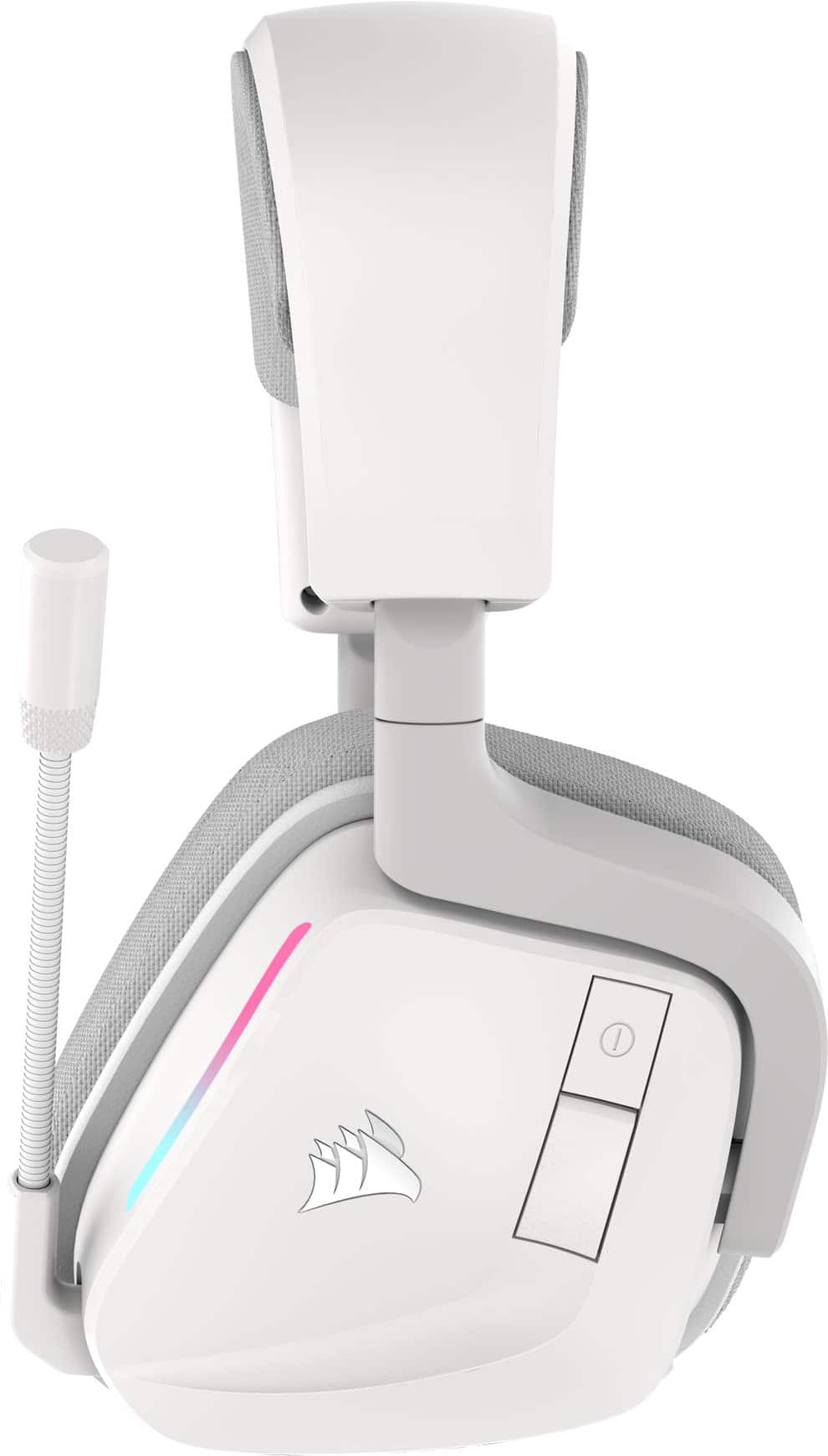 Alt View 7. CORSAIR - VOID v2 Wireless Gaming Headset for PC, PS5, PS4, Nintendo Switch, and Mobile - White.