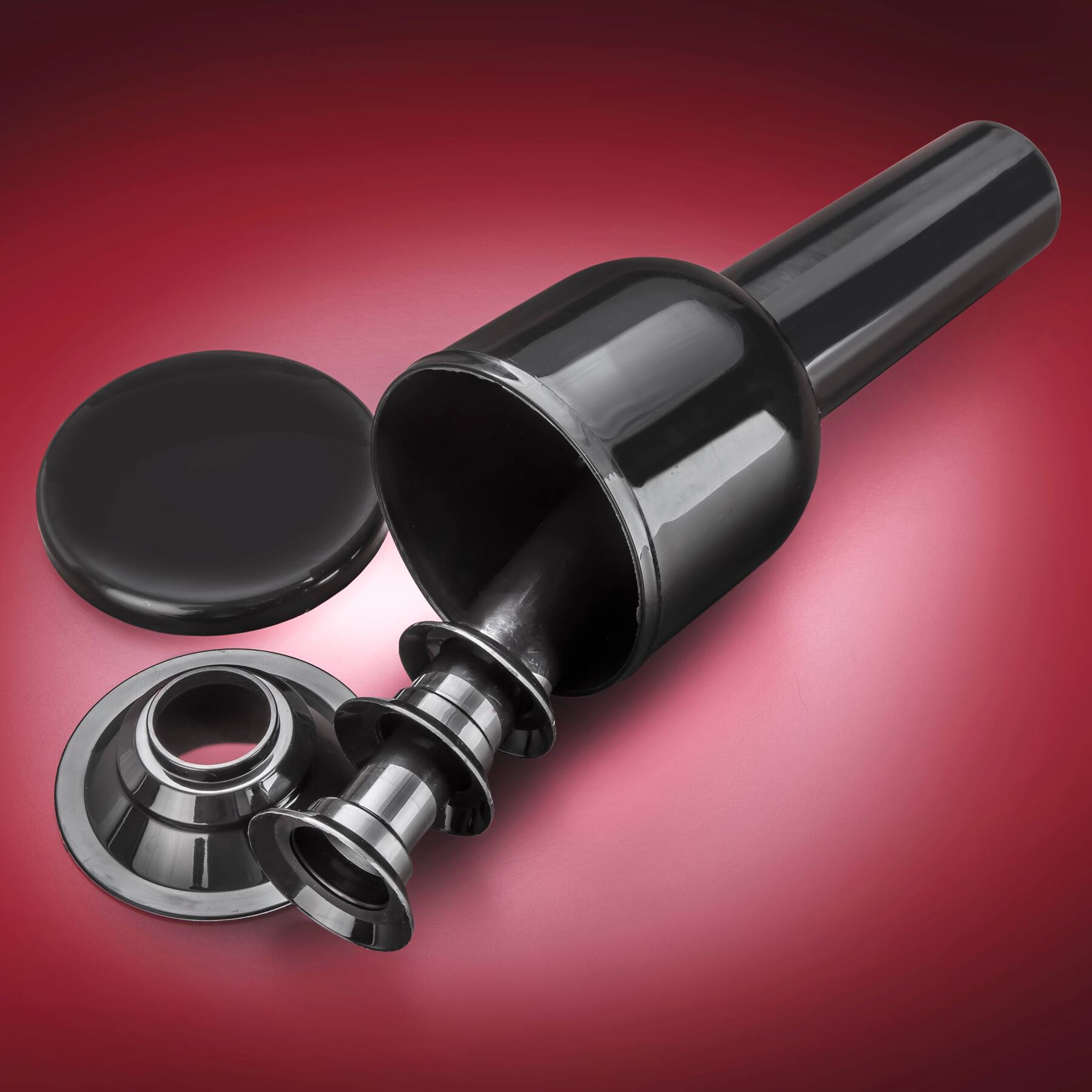 Alt View 7. STX International - STX Intl Turboforce II 4000 Quad Air Cooled 3-Speed Electric Meat Grinder and Sausage Stuffer - Black.