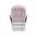 Alt View 12. Storkcraft - Hoop Glider and Ottoman - White/Pink Swirl.