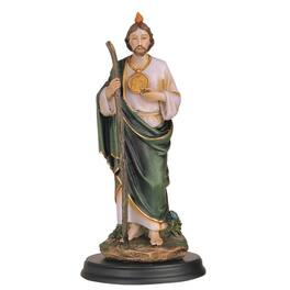 FC Design - 5"H Saint Jude Holy Figurine Statue Desk Tabletop Home Decor Gift - Multi-Color