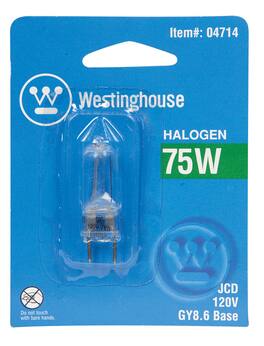 Westinghouse - 75 W JCD Decorative Halogen Bulb 1,050 lm White 1 pk