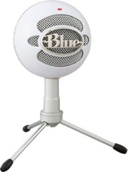 Blue Microphones - Snowball iCE Wired Cardioid USB Plug 'n Play Microphone - Front_Zoom