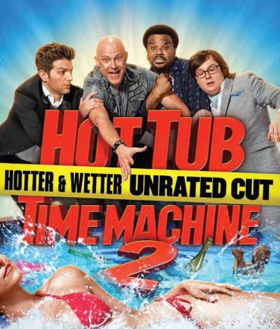 Hot Tub Time Machine 2 Blu Ray 2015
