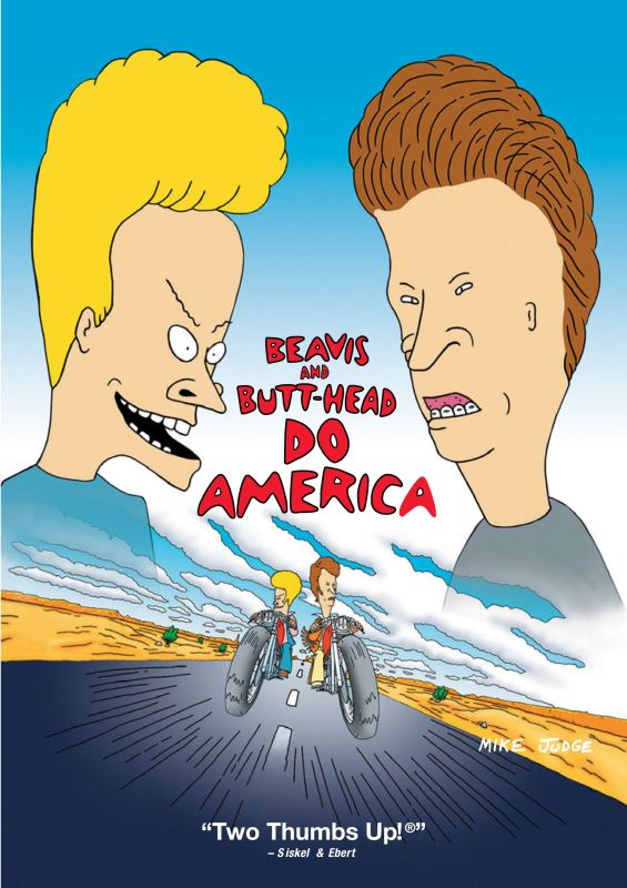  Beavis and Butt-Head Do America [DVD] [1996]