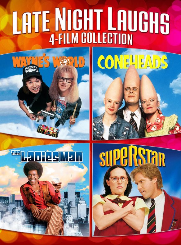  Late Night Laughs: Wayne's World/Coneheads/The Ladies Man/Superstar [DVD]