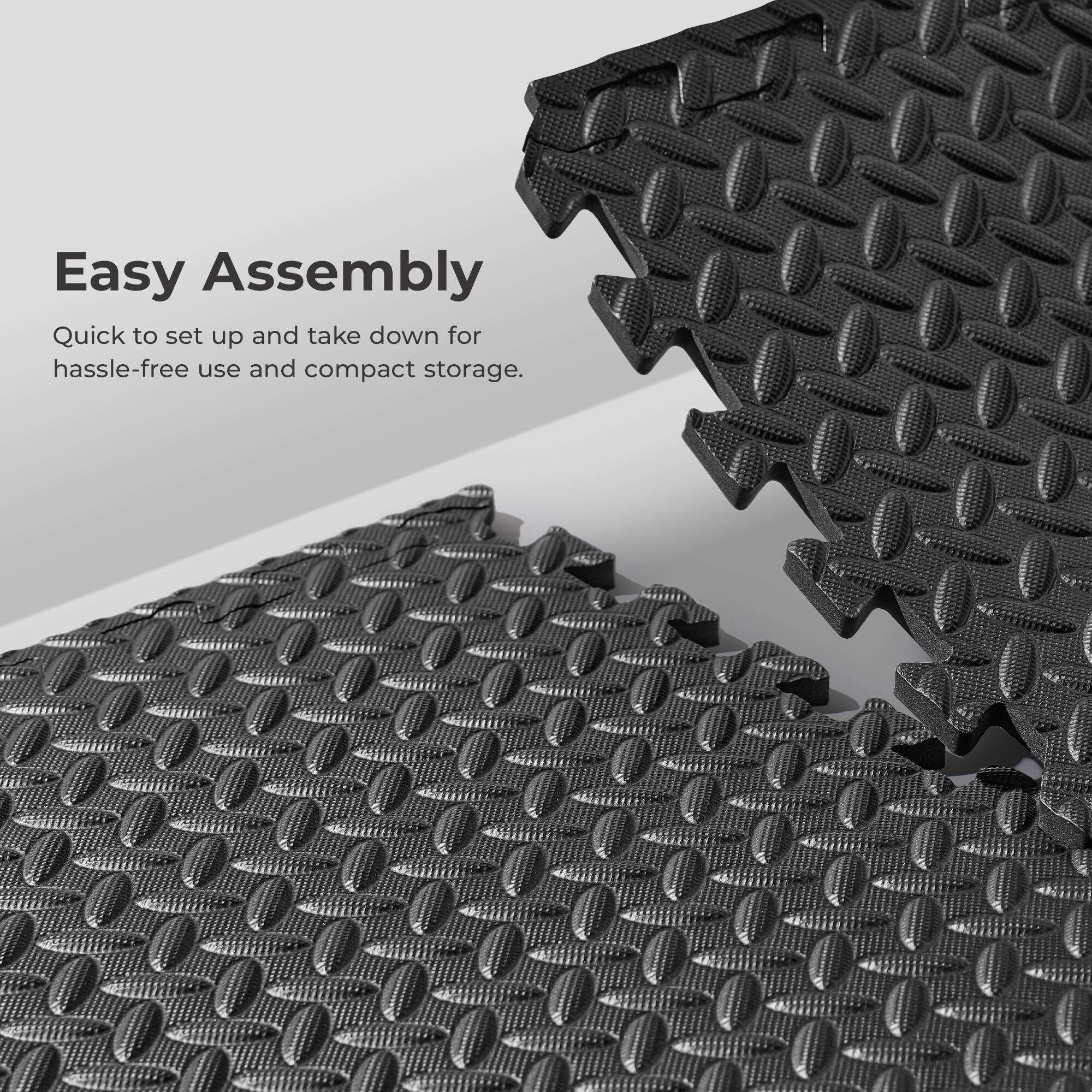 Easy Assembly
Quick to set up and take down for hassle-free use and compact storage.