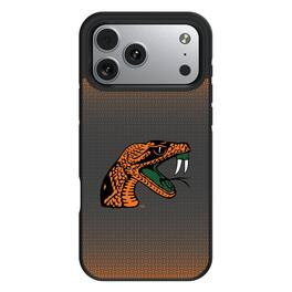 Keyscaper - NCAA - Florida A&M Rattlers Linen Logo iPhone Bump Case - 15 - Black