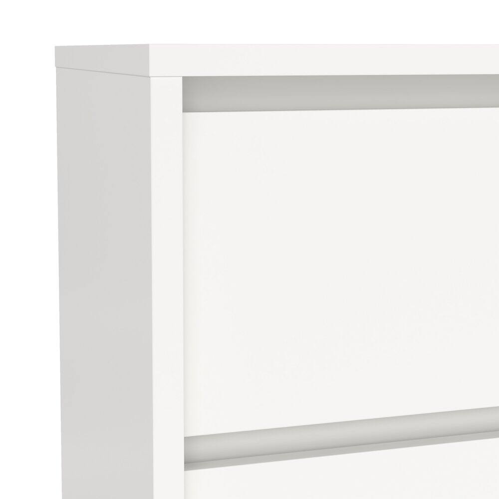 Alt View 1. Tvilum - Next 31-inch Wide 3-Drawer Chest - White.