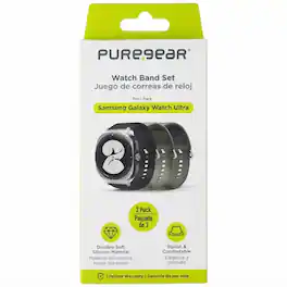 PureGear - Silicone Watch Bands 3-Pack for Samsung - Multicolor