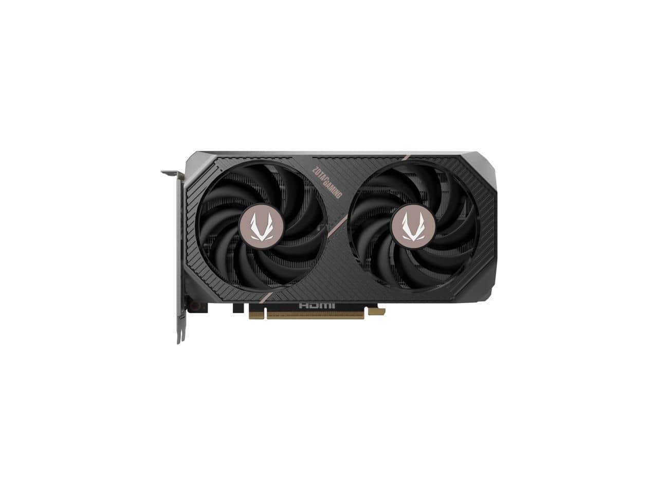 ZOTAC - AMP GeForce RTX 5060 Ti 8GB 128-Bit GDDR7 DLSS 4.0 PCI Express 5.0 x8 Graphics Card ZT-B50610F-10M