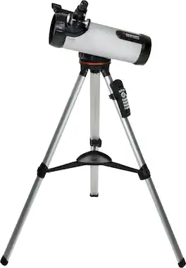 Celestron - 114mm Newtonian Reflector Telescope - Silver/Black