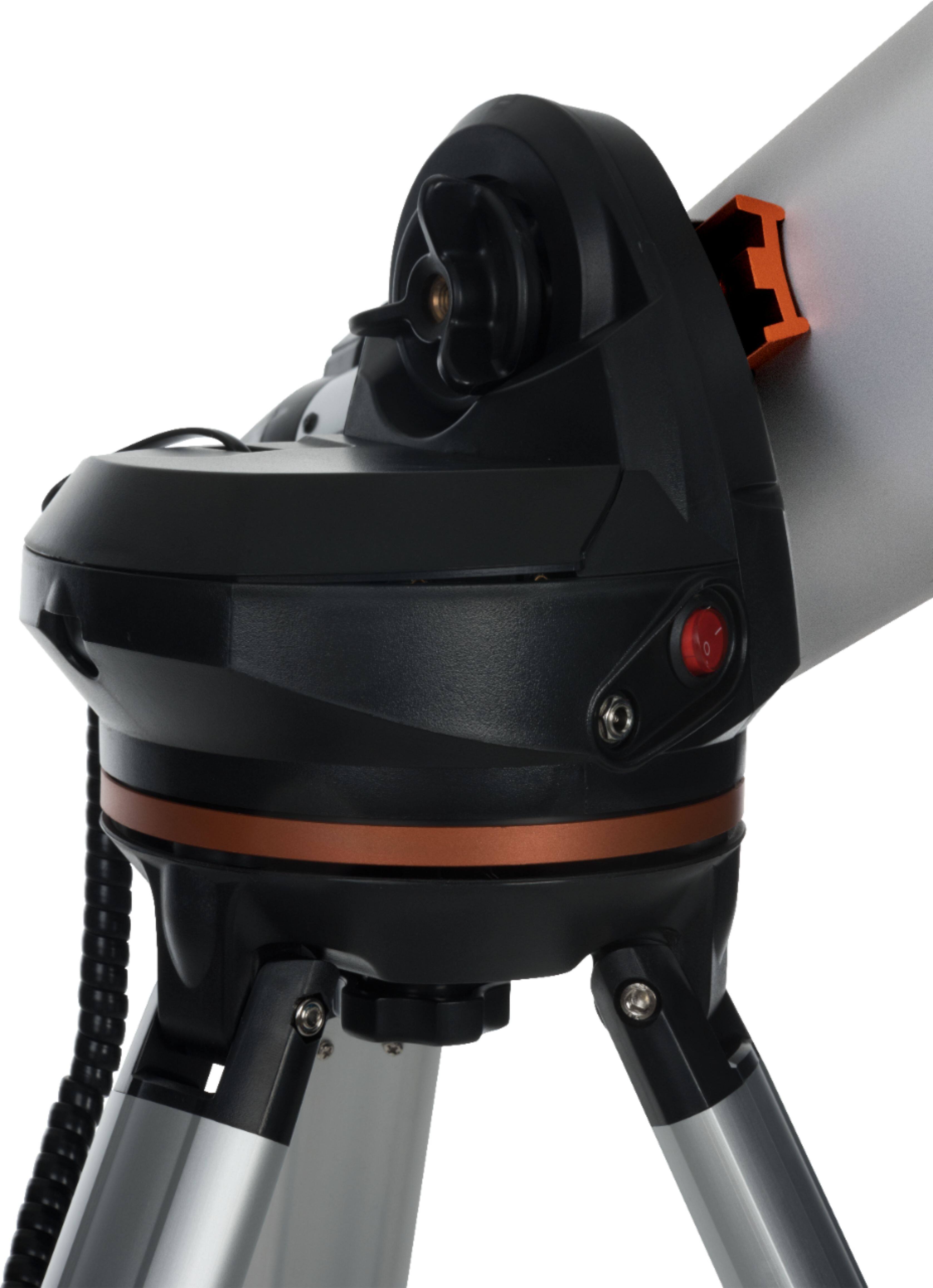 Alt View 15. Celestron - 114mm Newtonian Reflector Telescope - Silver/Black.