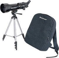 Celestron - Travel Scope 70 Portable Telescope - Black - Angle_Zoom