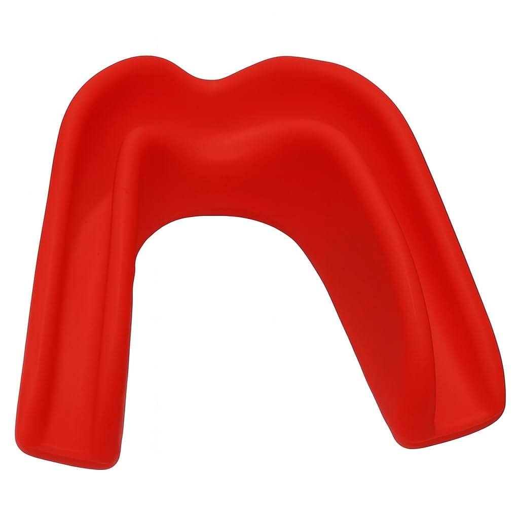Alt View 3. Amber Sporting Goods - Breathable Boil & Bite MMA Mouth Guard for Boxing & Wrestling, Super Tough Combat Mouthpiece – Red (Pack of 10) - Red.
