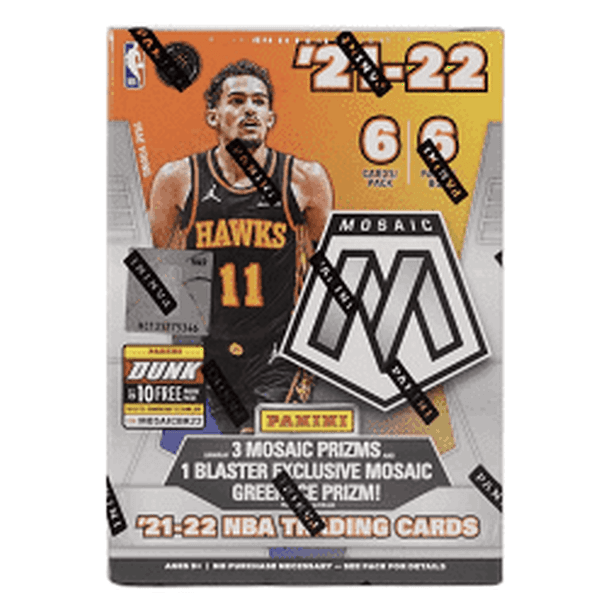 2021-22 Panini Mosaic Basketball Fanatic Blaster Box price history on PriceWatchPro