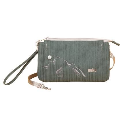Front. Haiku - Haiku Stride Wristlet Wallet - Deep Forest.