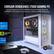 Corsair Vengeance i7500 Gaming PC is built with award-winning Corsair components and is driven by Corsair iCUE software to provide the ultimate gaming experience. It features a Windows 11 Home operating system, a GeForce NVIDIA RTX graphics card, and an Intel Core i7 processor. The PC is also equipped with a Corsair mouse and keyboard, ensuring a seamless and immersive gaming experience.
