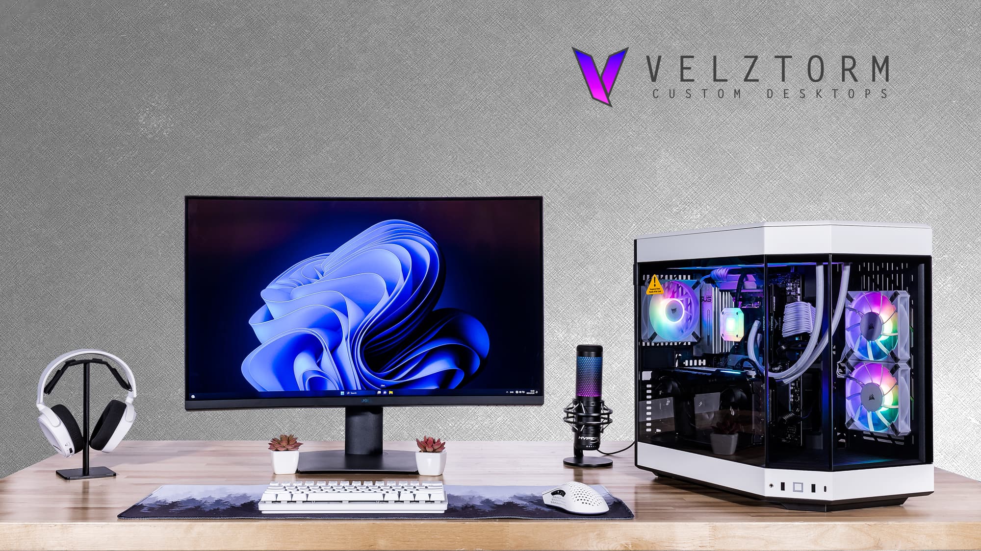 Velztorm Praetix 3D Desktop PC (AMD Ryzen 7 9800X3D, 32GB DDR5