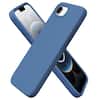 Front. Ornarto - ORNARTO Compatible with iPhone 17e and for 16e Case 6.1", Liquid Silicone Shockproof Protective Cover - Blue - Blue.