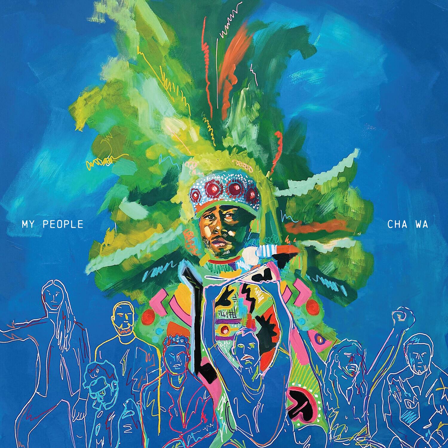 Cha Wa - My People (Mardi Gras Splatter Vinyl)   - VINYL LP price history on PriceWatchPro