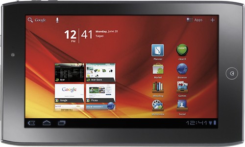 Best Buy: Acer Iconia A Series Tablet with 8GB Blue