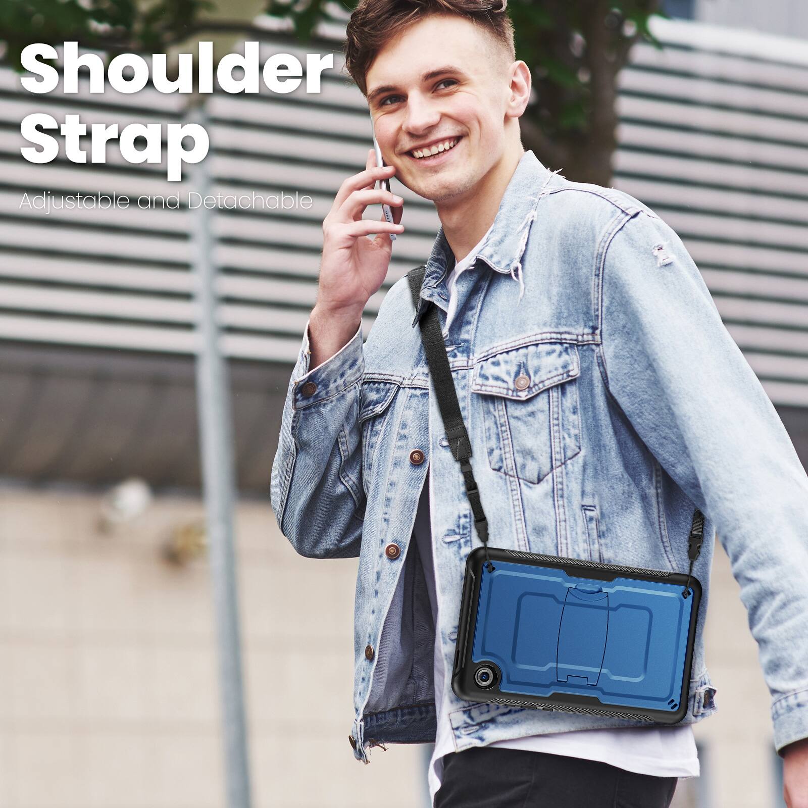 Shoulder Strap  
Adjustable and Detachable