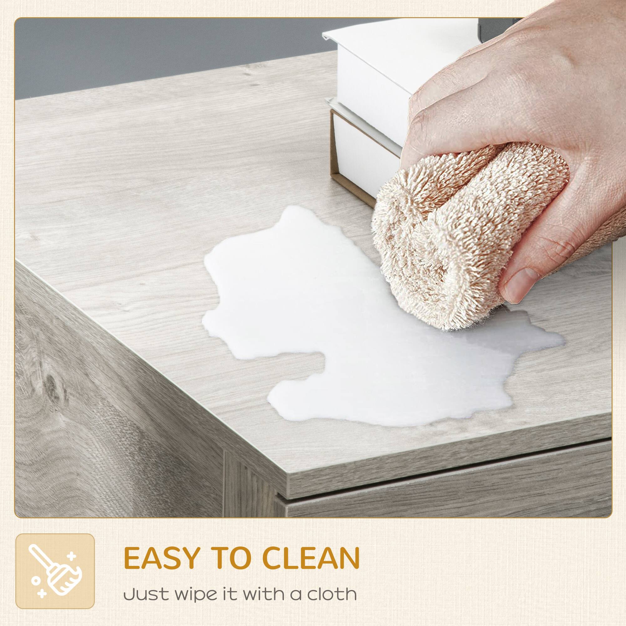 EASY TO CLEAN  
Just wipe it with a cloth