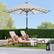 Alt View 2. Best Choice Products - Best Choice Products 10ft Solar LED Lighted Patio Umbrella w/ Tilt Adjustment, UV-Resistant Fabric - Striped Gray - Striped Gray.