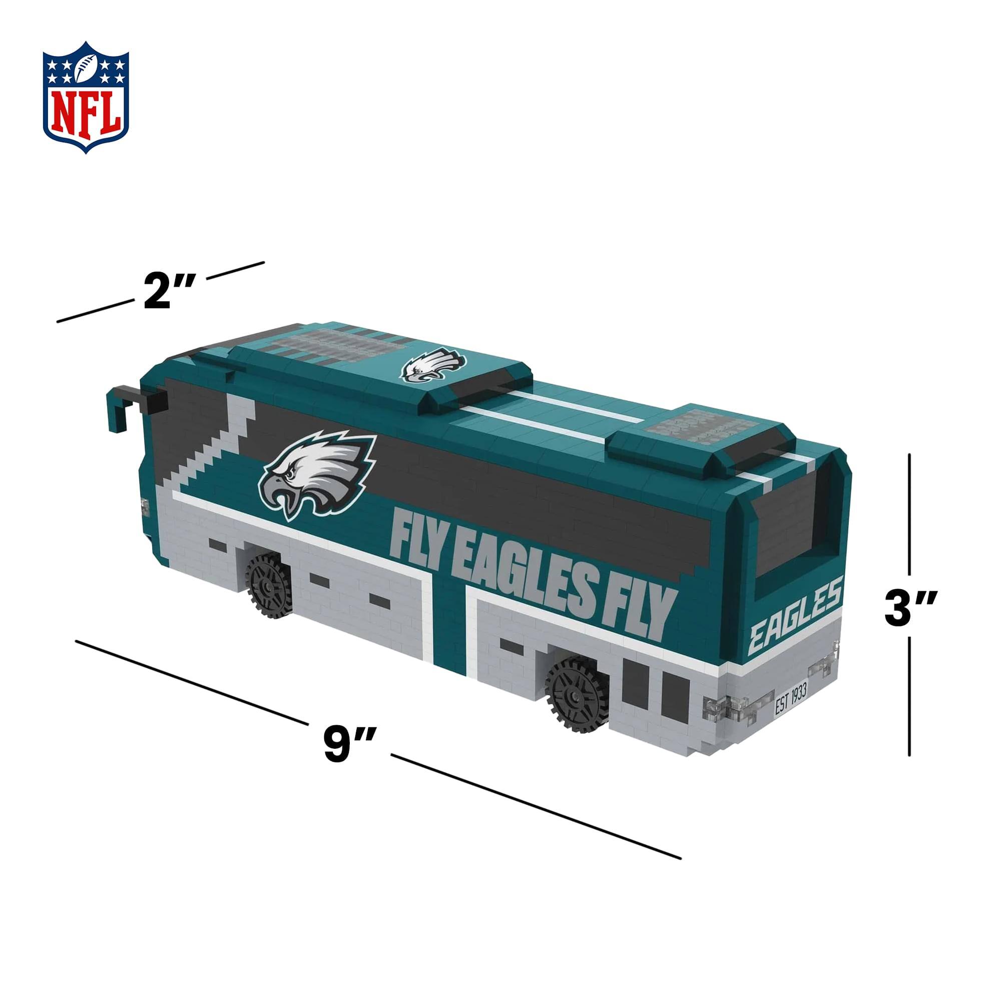 NFL 2" T FLY EAGLES FLY EAGLES 3" EST 133 9"