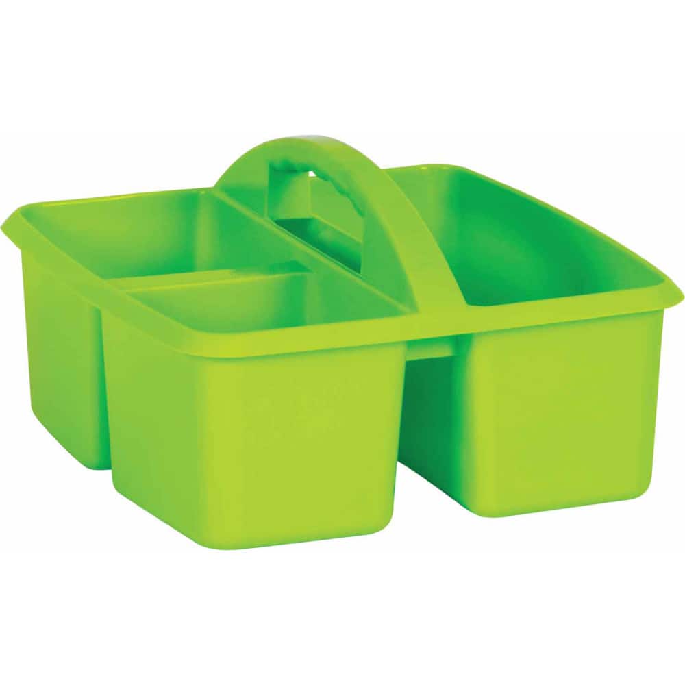 Teacher Created Resources - Lime Plastic Storage Caddy