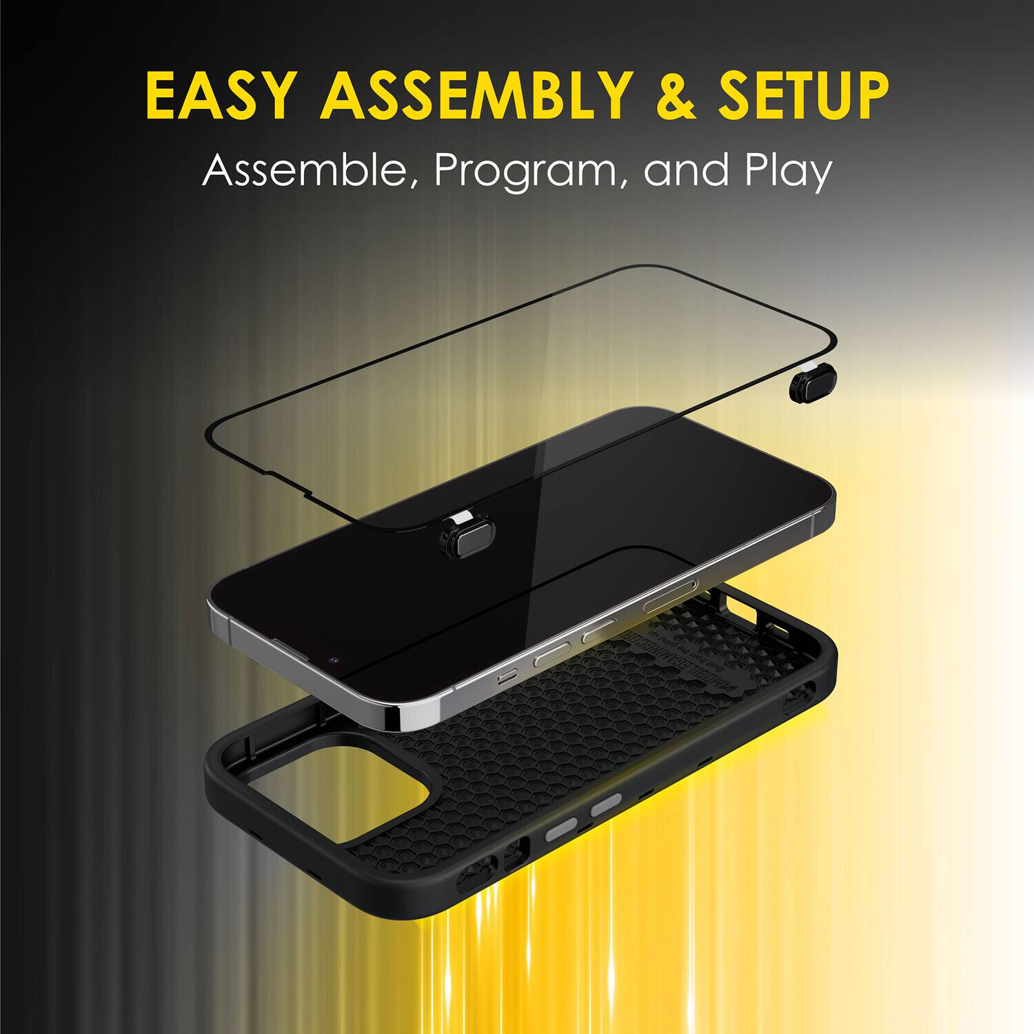 EASY ASSEMBLY & SETUP  
Assemble, Program, and Play