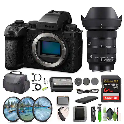 LUMIX S5IIX
24-25-50-1 A 10 28-70mm 1:28 DO ON I 8 SIGMA
- A 2 1 s D : ob - LUMI : I nn d de - - d. . : : - SAviDisA Extreme PRO 200 MB/s V30
- 3 0 64 GB SanDisk