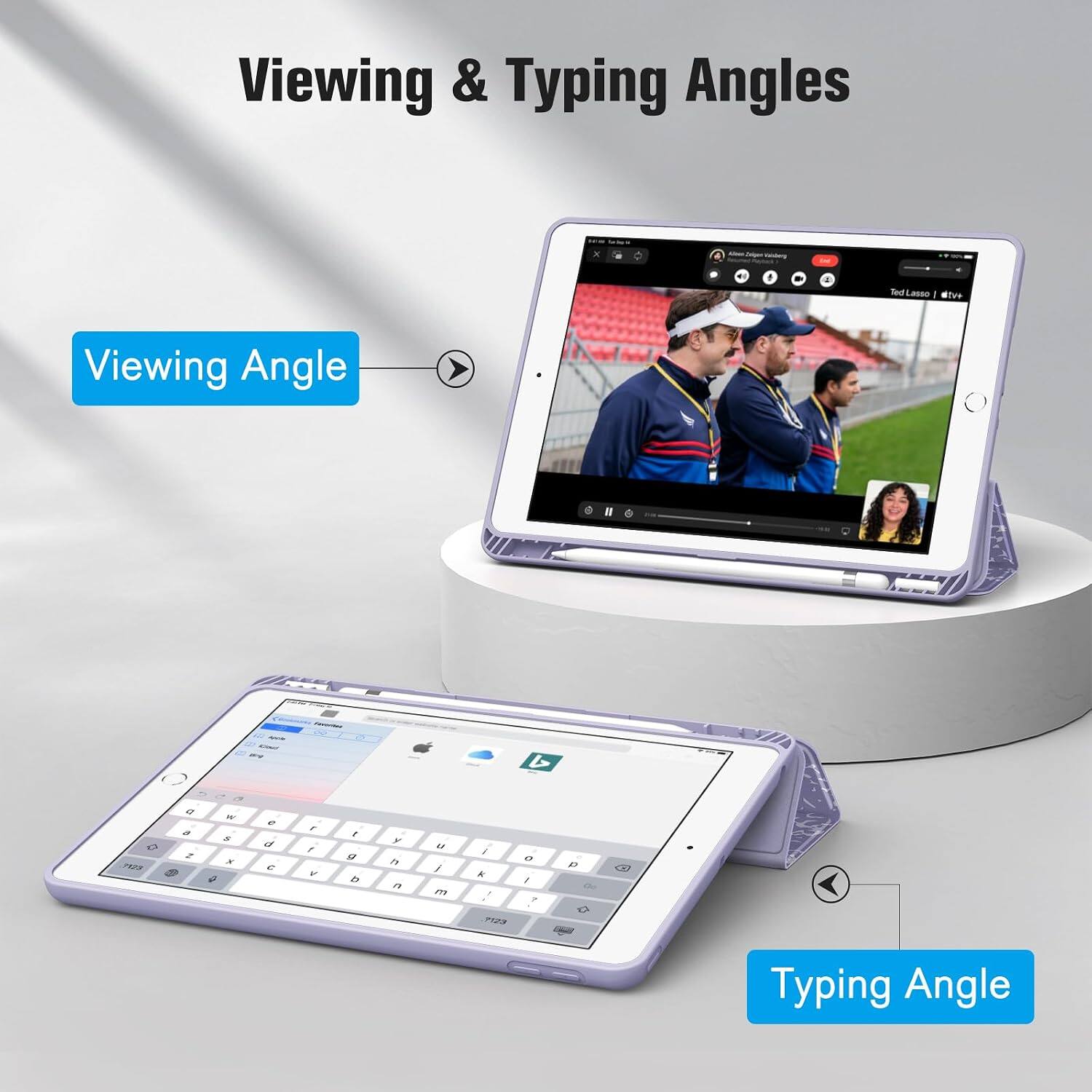 Viewing & Typing Angles

Viewing Angle

Typing Angle