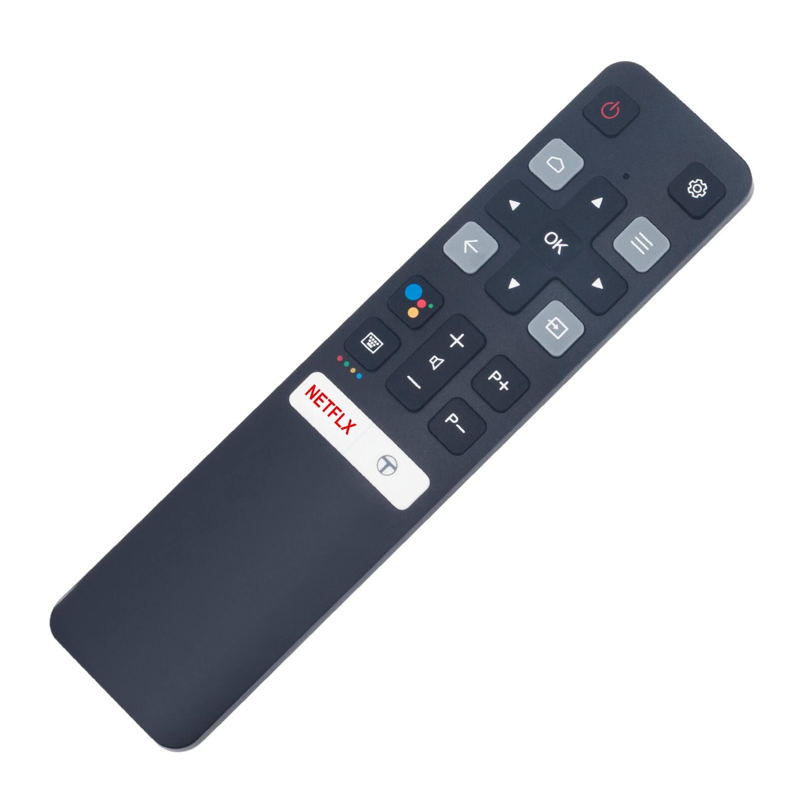 Left. VINABTY - New ARC802V-FMR1 Voice Replaced Remote Control Fits for TCL TV 06-BTZNYY-URC802V RC802V FMR1 32S6500A - Black.