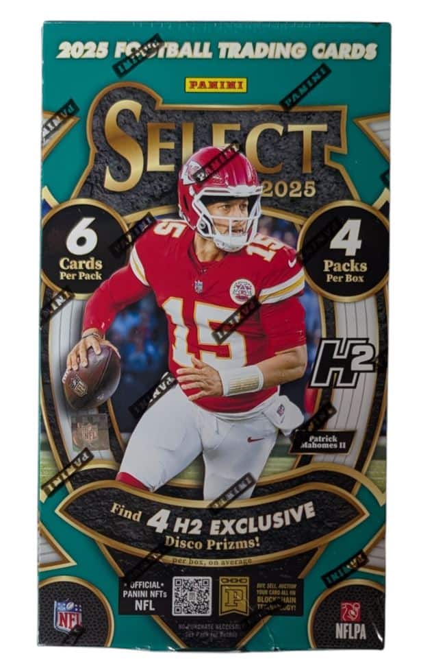 2025 Panini Select Football Hobby H2 Box price history on PriceWatchPro