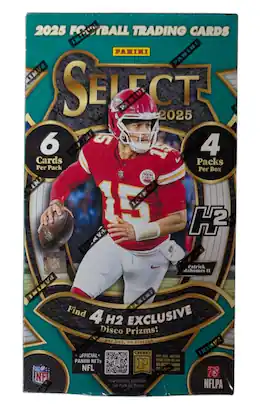 2025 Panini Select Football Hobby H2 Box