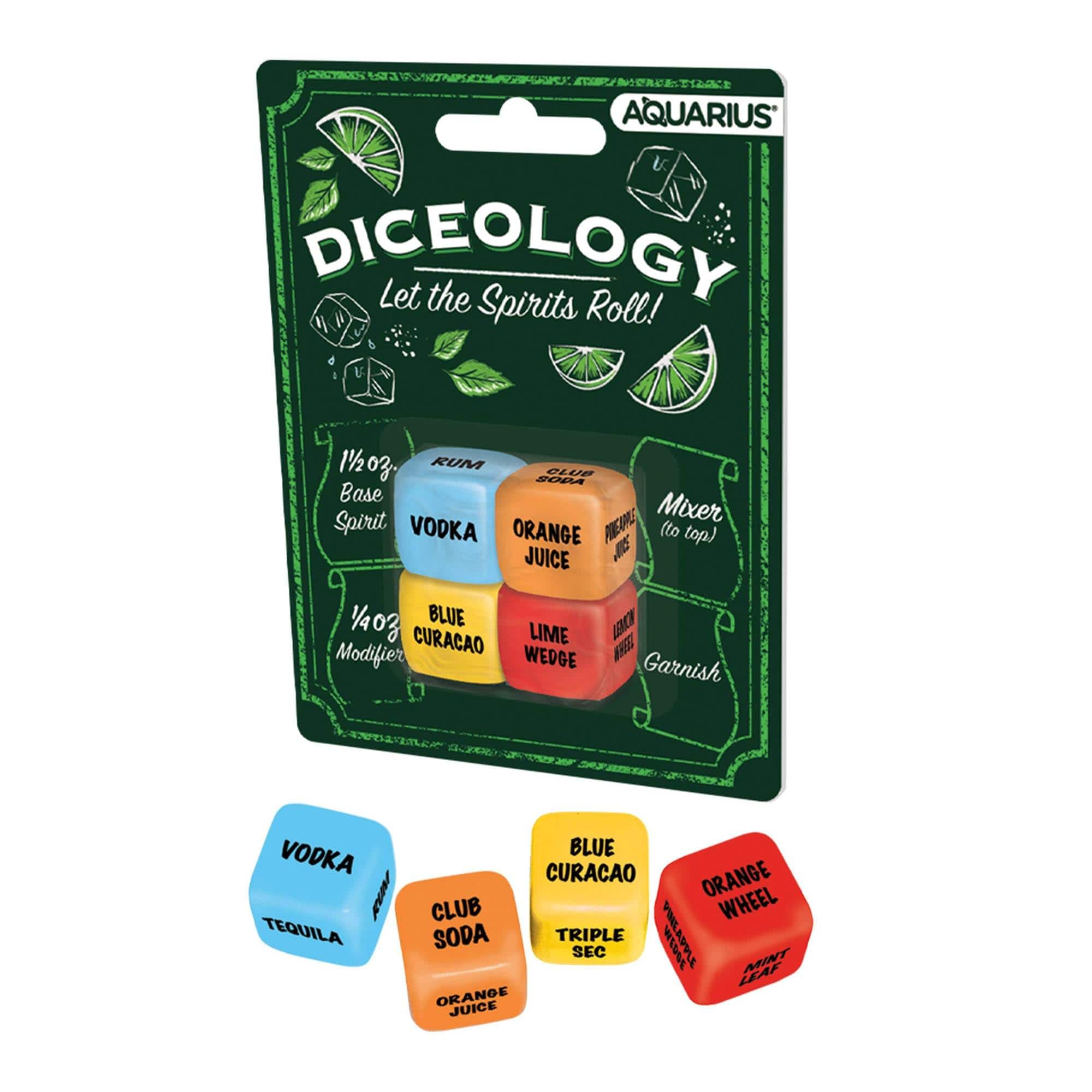 NMR Distribution - Diceology Dice Rolling Game - Multi-Colored