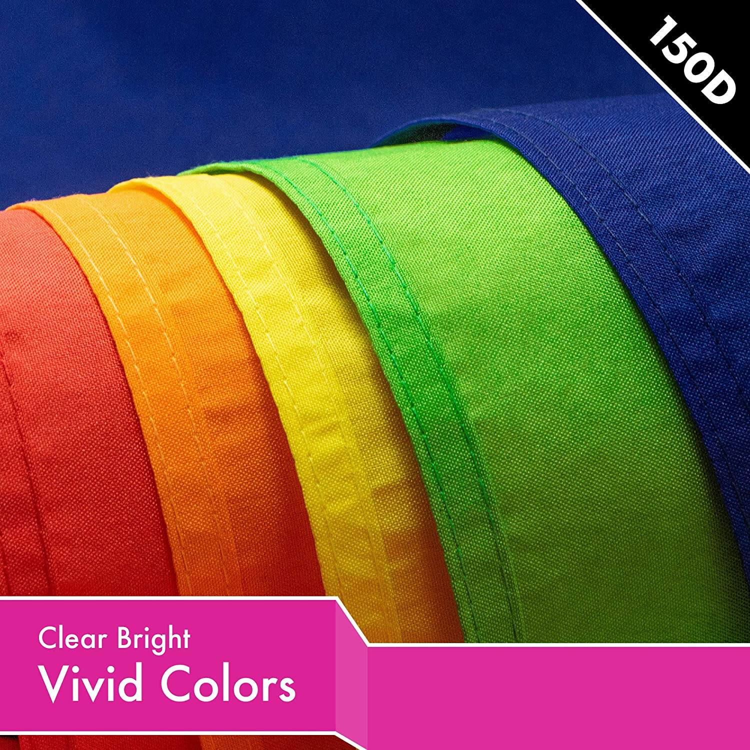 150D Clear Bright Vivid Colors