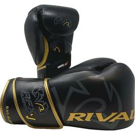 RIVAL - Boxing RFX-Guerrero-V SF-H Bag Gloves - 10 oz. - Black/Gold