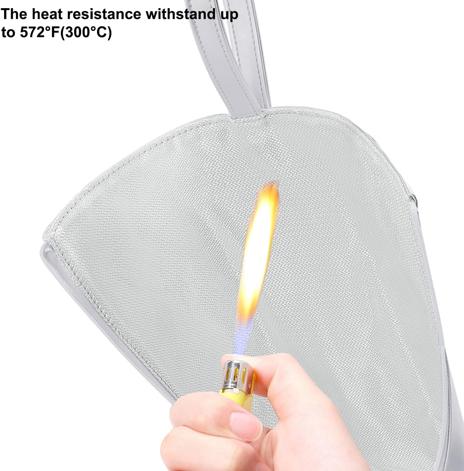 The heat resistance withstand up to 572°F (300°C)