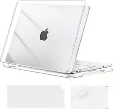 Front. mosiso - For MacBook Neo Case 13 inch 2026 Release A3404 with A18 Pro Chip, Protective Hard Shell&Keyboard Cover&Screen Protector - Crystal Clear.