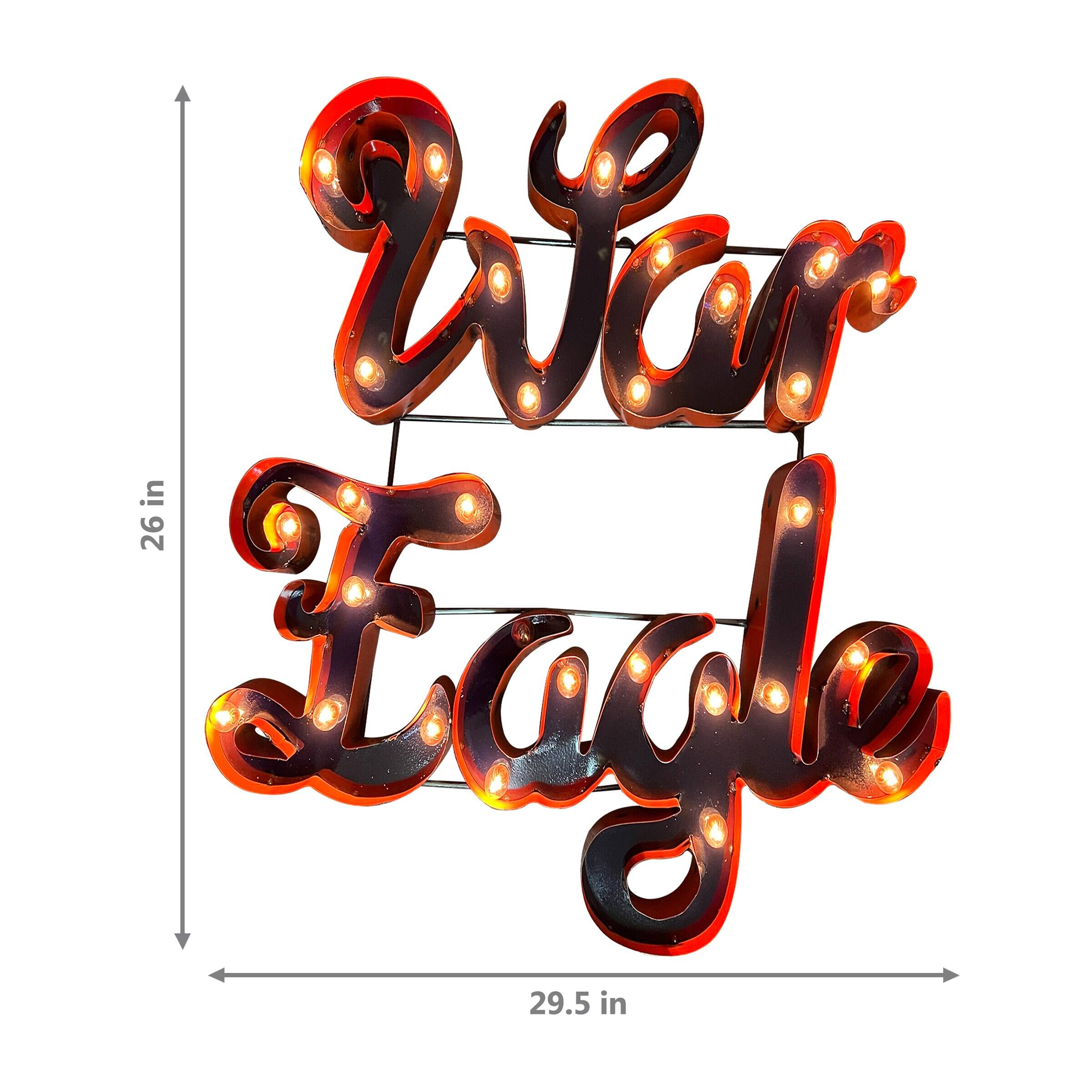 Wir in  
26 in  
Eagle  
29.5 in