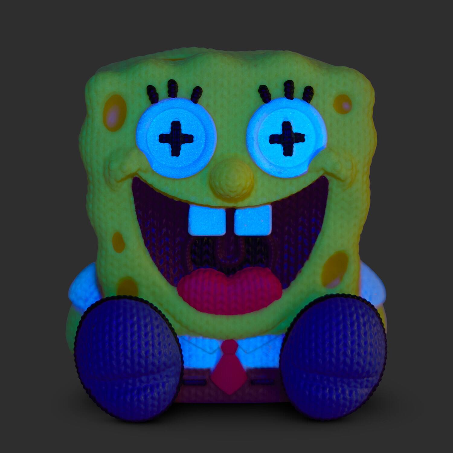 Alt View 4. Handmade by Robots - SpongeBob SquarePants - SpongeBob SquarePants Glow in the Dark Limited Edition Vinyl Figure – - COLLECTIBLES - Multicolor.