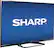 Angle. Sharp - 55" Class (54.6" Diag.) - LED - 1080p - Smart - HDTV - Black.