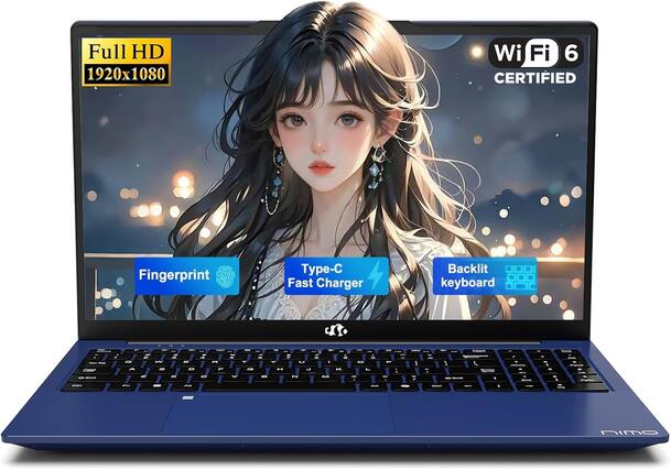 Full HD 1920x1080
Wi-Fi 6 Certified
Fingerprint
Type-C Fast Charger
Backlit Keyboard